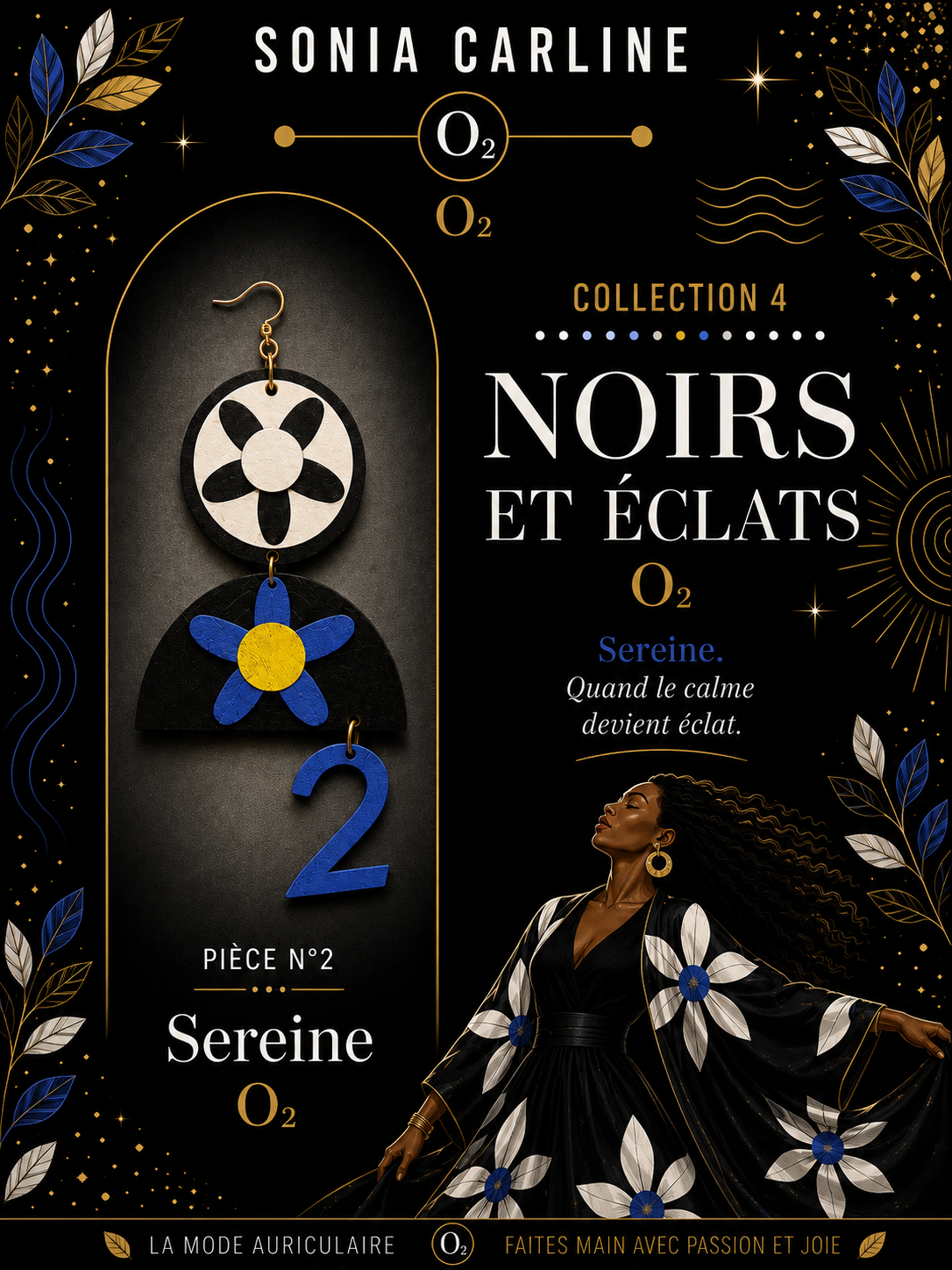 Sereine - Collection Noirs & Éclats - PIÈCE N°2