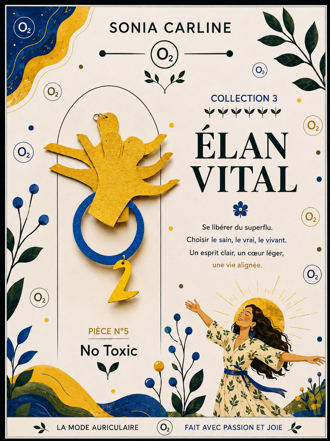 No Toxic  - Collection Élan Vital - PIÈCE N°5