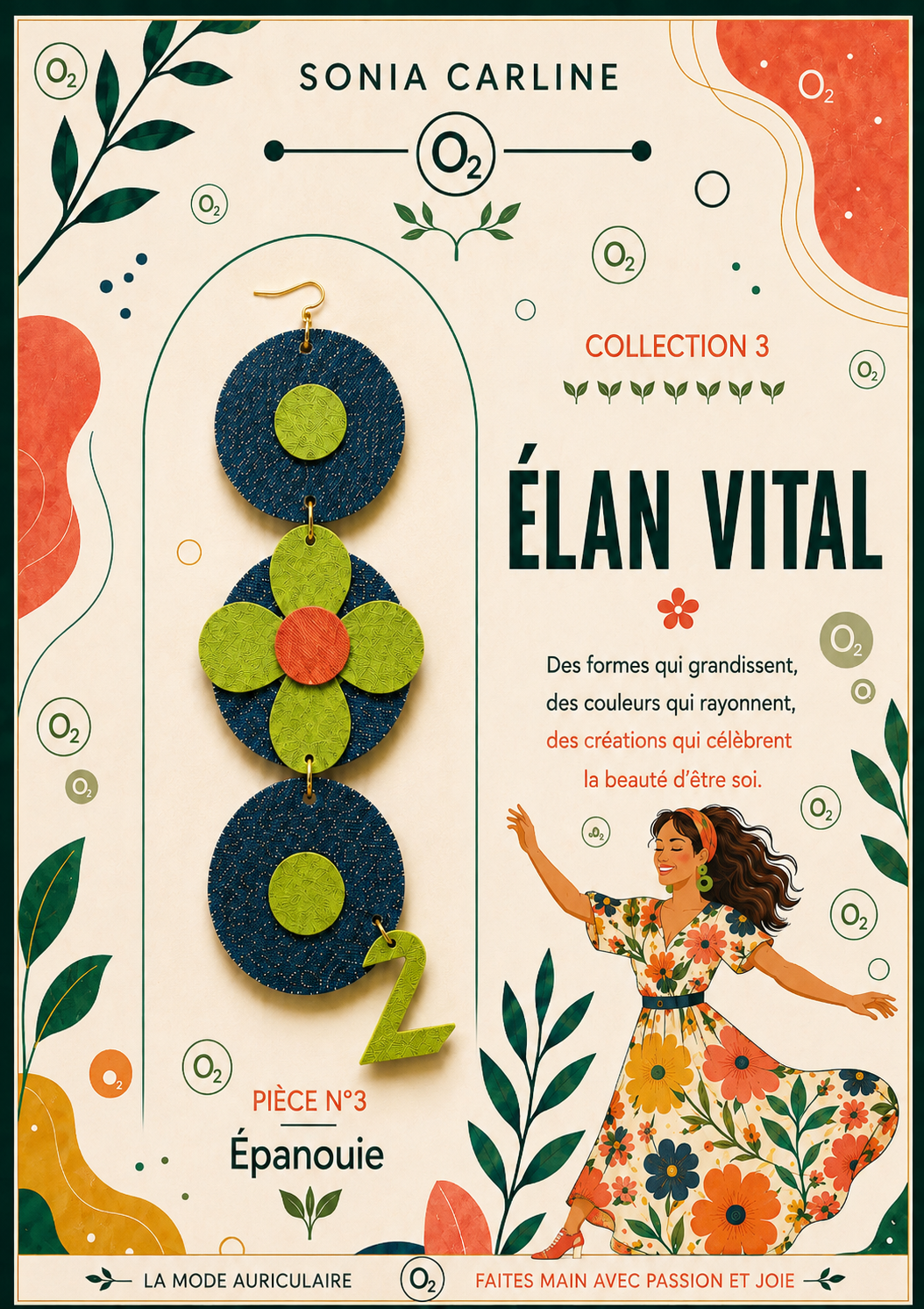 Épanouie - Collection Élan Vital - PIÈCE N°3